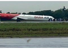 Dana Air overshoot runway at Lagos Airport, management expresses regrets