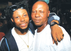 Asake settles feud with family, reunites with father, baby mama and daughter